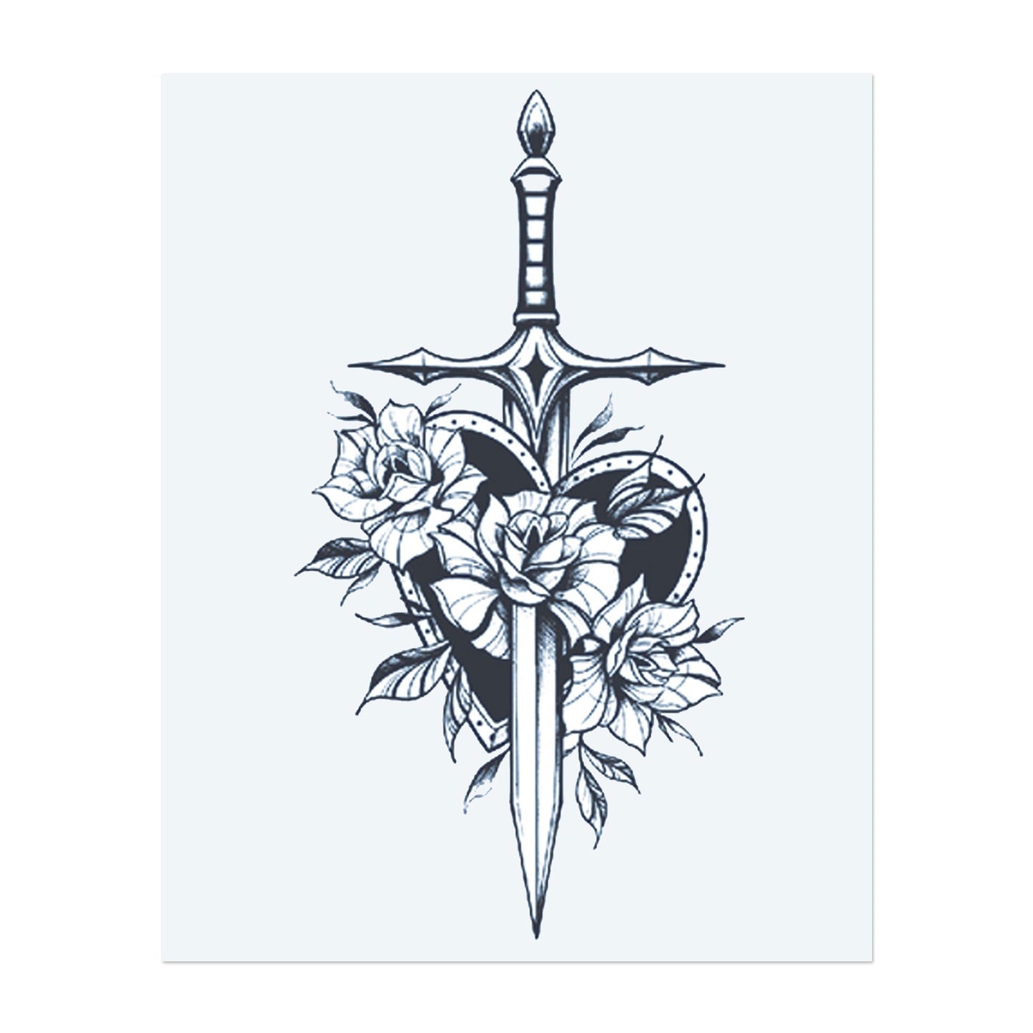 Épée de roses